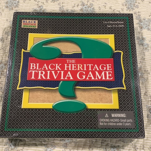 Black Heritage trivia Game NEW Sealed (By Geebee) 2-4 players/Teams Family Game - Picture 2 of 9